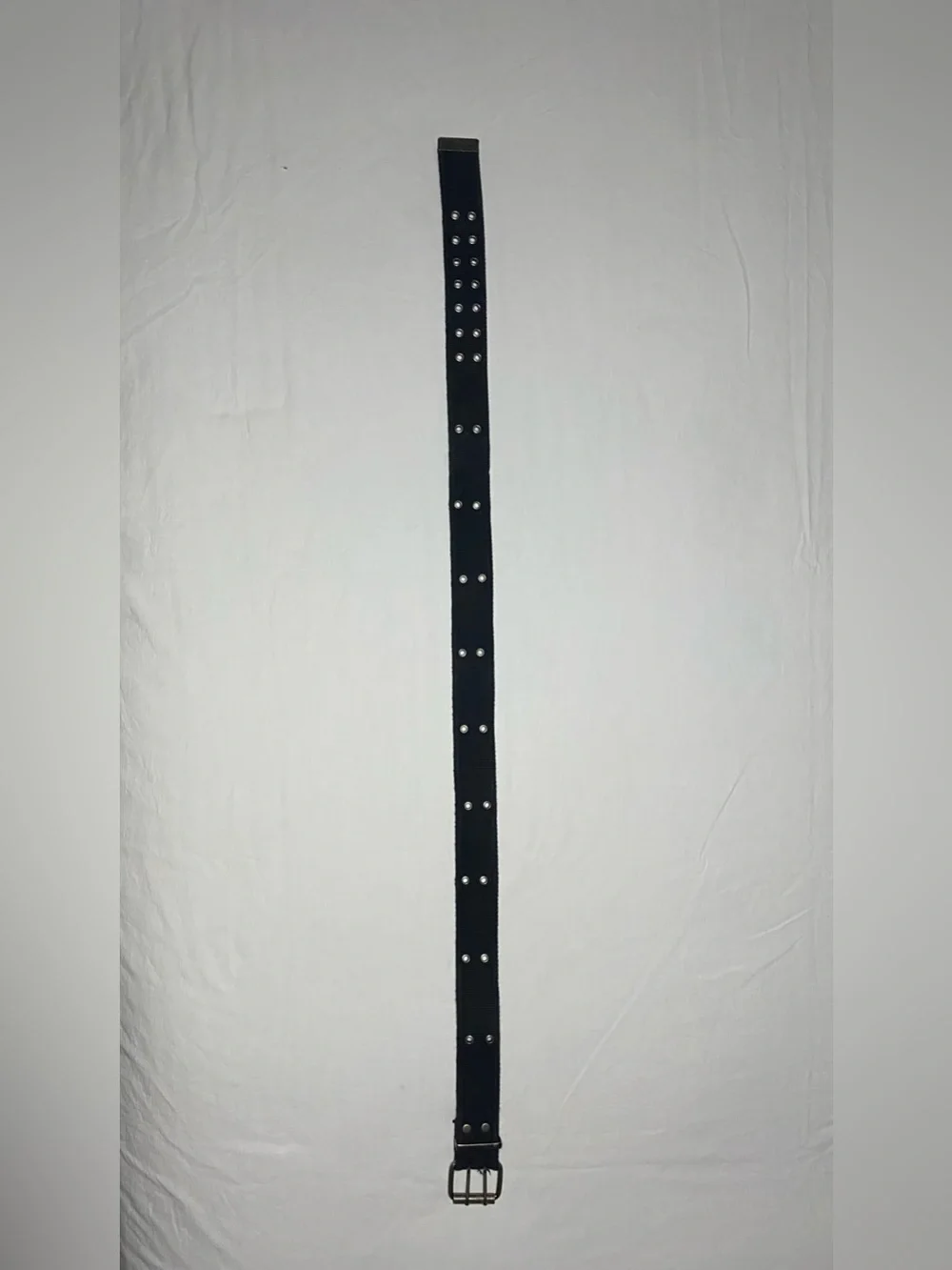 Double Prong Canvas Belt Heavy Duty Military Grommets